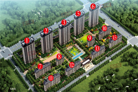 城北兴阳雅居4室2厅2卫240m2精装修